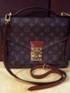 (Sold Out!! ) Used! LV Monceau Monogram with strap