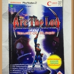GA2304;หนังสือคู่มือเฉลยเกมส์ ARC THE LAD:TWILIGHT OF THE SPIRITS หนา144หน้าสภาพสวย เยี่ยม