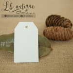 ป้ายแท็กกระดาษ 100 ใบ ไม่พิมพ์ ป้ายห้อย ป้ายกระดาษเปล่า ป้ายแท็กเปล่า