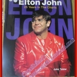 หนังสือ 25ปี เอลตัน จอห์น ELTON JOHN 25YEARS IN THE CHARTS ปกแข็ง พร้อมใบหุ้มปก