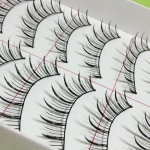 99# ขนตา(ขายปลีก) เเพ็คละ 10 คู่