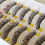 V-026 ขนตาเอ็นใส (ราคาส่ง) ขั้นต่ำ 15 เเพ็ค คละเเบบได้