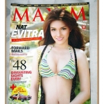 นิตยสารMAXIM No.051 Mar.2009 สภาพดี ปก NAT EVITRA