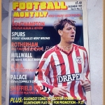 SOLD OUT:นิตยสารฟุตบอลต่างประเทศ FOOTBALL MONTHLY DEC.1989 สภาพดี