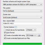 We were unable to copy your files. Please check your USB device and the selected ISO file and try again.