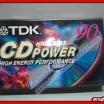 เทปเปล่า เทปคาสเซ็ทเปล่า TDK ยาว90นาที อยู่ในซีล
