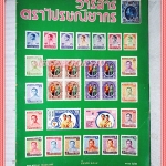 วารสารตราไปรษณียากร หนังสือแสตมป์ ปีที่05 ฉบับที่08 2518 สภาพดี