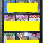 นิตยสาร KA-DOOR VOL.01 สภาพดี 9นายแบบโชว์เดี่ยว