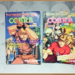 UA1601;หนังสือการ์ตูนCOBRA,เห่าไฟสายฟ้า ตอนหนอนฟอสซิลครบชุด2เล่มจบ NEW PROJECTสภาพดี