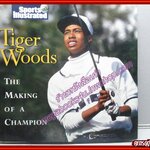 หนังสือ TIGER WOODS ไทเกอร์ วู๊ดส์ THE MAKING OF A CHAMPION ฉบับภาษาอังกฤษ (กอล์ฟ GOLF)
