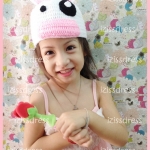 ***พร้อมส่ง***หมวกไหมพรมรูปวัวน่ารัก มีทั้งไซส์เด็กและไซส์ผู้ใหญ่ค่ะ