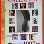 นิตยสาร CALENDAR 1997 รวมปฏิทินดารานางแบบ ปี1997