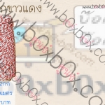 เชือก ขาวแดงม้วนเล็ก 200ม