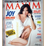 นิตยสารMAXIM No.008 Aug.2005 สภาพดี ปก จอย ริณลณี
