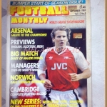นิตยสารฟุตบอลต่างประเทศ FOOTBALL MONTHLY SEP.1989 สภาพดี