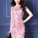 ***หมดค่ะ***เดรสไสตล์เกาหลี ดีเทลผ้ามุ้งเนื้อนิ่มปักลายลูกไม้สีชมพูหวานๆๆ คอกลมแขนสั้นทรงสอบ ลุ๊คไสตล์สาวหวานใส่ได้ทุกโอกาส งานติดซิปด้านหลัง มีซับในการตัดเย็บเรียบร้อย สวยเหมือนแบบค่ะ