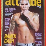 นิตยสารATTITUDE แอตติจูด ฉบับที่17 ปี2555 ปก แบงค์ วงแคลช