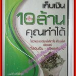 เก็บเงิน10ล้านคุณทำได้ โดย มนตรี แสวงเดชา (มือสอง) (สภาพ85-95%)