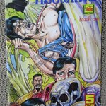 การ์ตูนไทยเล่มละบาท ปก5บาท เรื่อง หมอผีแค้น โดย สมวุฒิ ในเล่มมีการ์ตูนของ หนึ่ง กษมา / แดน สุดสาคร