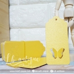 ป้ายแท็กกระดาษ กระดาษเเมทัลลิค วิ้งๆ ป้ายห้อย ป้ายกระดาษเปล่า หนา 200 แกรม