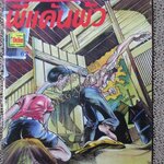 การ์ตูนไทยเล่มละบาท ปก5บาท เรื่อง ผีแค้นผัว โดย วุฒิ ลำภูรา ในเล่มมีการ์ตูนของ แดน สุดสาคร / นิกร รัตนดากุล