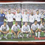 โปสเตอร์นักฟุตบอล ทีมชาติอังกฤษ