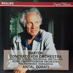 Used CD,Bartok Concerto for Orchestra Antal Dorati (A)(Philips)(Classical)(instrumental)(1998)(Japan)