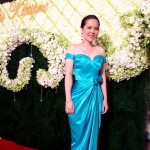 เช่าชุดราตรียาวสีเขียว