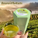 มัทฉะชนิดซองชง (กล่องเหล็ก)