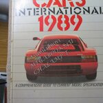 หนังสือข้อมูลรถ คู่มือรถประจำปี1989 ภาษาอังกฤษ CARS INTERNATIONAL 1989
