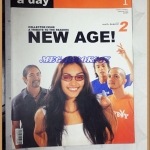 นิตยสารA DAY ฉบับที่001 SEP.2000,ปกNEW AGE พิมพ์ครั้งที่2 สภาพดี;RA0803