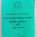 หนังสือ ย่อข้อกฎหมายจากคำพิพากษาฎีกา ประมวลกฎหมายแพ่งและพาณิชย์ บรรพ2 ตอน1 หนี้ เริ่มแต่ พ.ศ. 2485