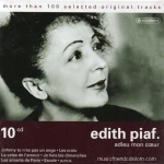 CD,Edith Piaf - Adieu Mon Coeur Les Croix Chanson Bleue Escale(10CD)
