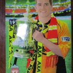 โปสเตอร์นักฟุตบอล ไมเคิล โอเวน ทีมลิเวอร์พูล พิมพ์ด้านเดียว