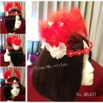 MAI07 มงกุฎขนฟู (งาน handmade)**สินค้ามีจำกัดในเเต่ละล๊อต**