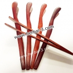 อุปกรณ์สำหรับคีบ ไม้คีบชา,ไม้คีบแก้วชา ทำจากไม้สำหรับตักชา