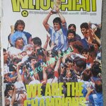 ฟุตบอลโลก mexico86 ฉบับที่11 ปี2529 ตำหนิ สันปกขาด ซ่อมติดกาว ติดแม็กซ์ หน้าปกมีรอยพับจากการผลิต