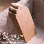 ป้ายแท็กกระดาษ ไม่พิมพ์ ป้ายห้อย ป้ายกระดาษเปล่า หนา 350 แกรม