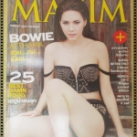 นิตยสารMAXIM No.104 AUG.2013 ปก โบวี่ อัฐมา