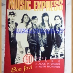 นิตยสารMUSIC EXPRESS ฉบับ90,JAN.2536