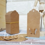 ป้ายแท็กกระดาษเปล่า ไดคัทผีเสื้อ ป้ายห้อย ป้ายกระดาษเปล่า หนา 350 แกรม