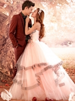 **พรีออเดอร์**รหัส PW059ชุดถ่ายพรีเว็ดดิ้ง (pre wedding dress) ชุดแฟนตาซีชายหญิง "ธีมเจ้าหญิง"