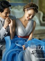 **พร้อมส่งเฉพาะชุดผู้หญิง** PW065 ชุดถ่ายพรีเว็ดดิ้ง (pre wedding dress) ชุดแฟนตาซีชายหญิง "ธีมสีฟ้า"