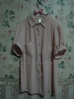 (หมดแล้วจ้า!!) เสื้อชีฟอง สีชมพู แขนตุ๊กตาน่ารักใส่แล้วดูเป็นสาวหวาน น่ารัก