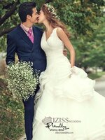 **พรีออเดอร์** PW096 ชุดถ่ายพรีเว็ดดิ้ง (pre wedding dress) ชุดแต่งงานชายหญิง "ธีมสีขาว"