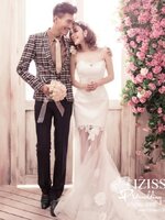 **พรีออเดอร์** PW082 ชุดถ่ายพรีเว็ดดิ้ง (pre wedding dress) ชุดแต่งงานชายหญิง "ธีมสีขาว"