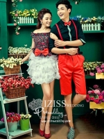 **พร้อมส่งชุดผู้หญิง**รหัส PW055 ชุดถ่ายพรีเว็ดดิ้ง (pre wedding dress) ชุดแฟนตาซีชายหญิง "ธีมสีสันสดใส"