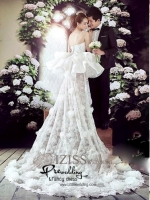 **พรีออเดอร์**รหัส PW061ชุดถ่ายพรีเว็ดดิ้ง (pre wedding dress) ชุดแต่งงานชายหญิง