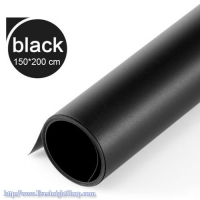 PVC Backdrop 150x200cm. Black