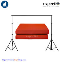 ฉากผ้า Premium 2x3M สีแดง พร้อมโครง
